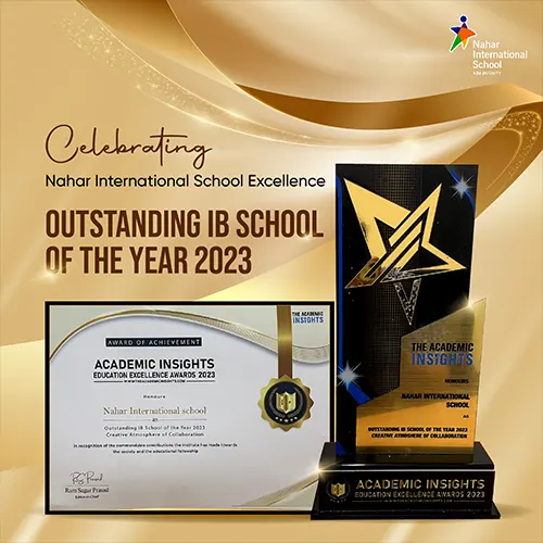 nahar internatonal school no. 4 rank in maharashtra,mumbai