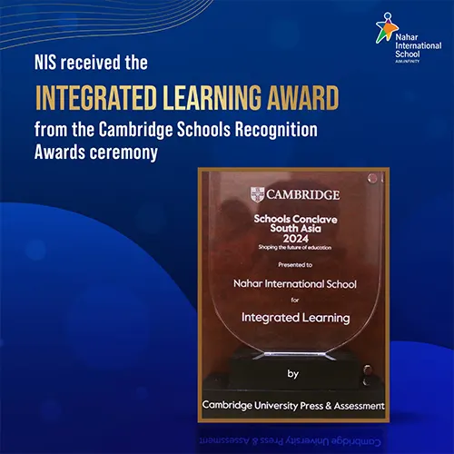 nahar internatonal school no. 4 rank in maharashtra,mumbai