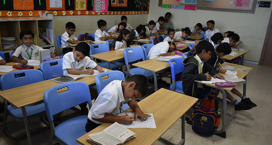 CP Goenka Thane School Classroom