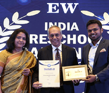 Ranked as per Education World Preschool Ranking 2018-19