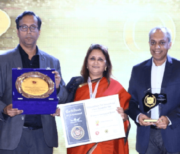 Awarded by Eduaction Today K-12 Summit 2019 for CPGIS - Thane